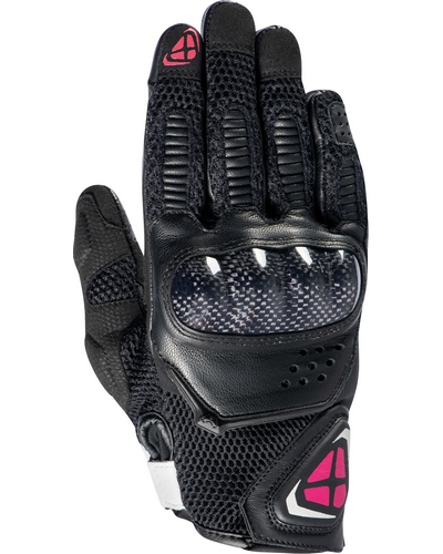 Gants Moto Mi-Saison IXON RS4 air lady noir-rose