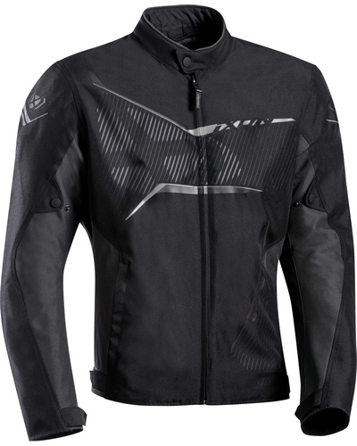 Blouson Textile Moto IXON Slash noir-anthracite