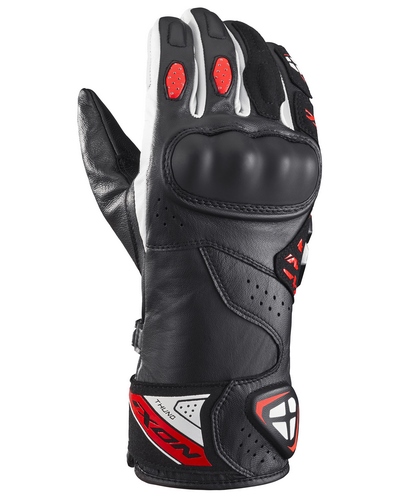 Gants Moto Racing IXON Thund noir-rouge