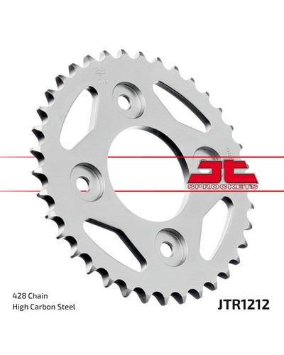 Couronne Moto JT Couronne acier JTR1212.35