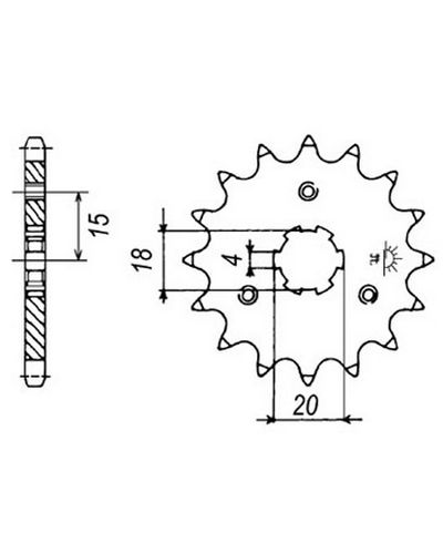 Pignon Moto JT Pignon JTF1325.11