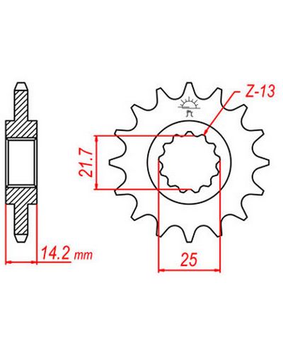 Pignon Moto JT Pignon JTF1531.15