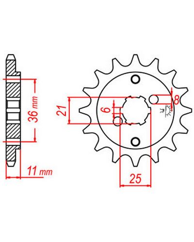 Pignon Moto JT Pignon JTF290.14