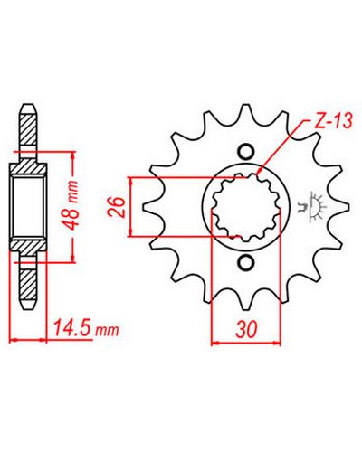 Pignon Moto JT Pignon JTF339.15