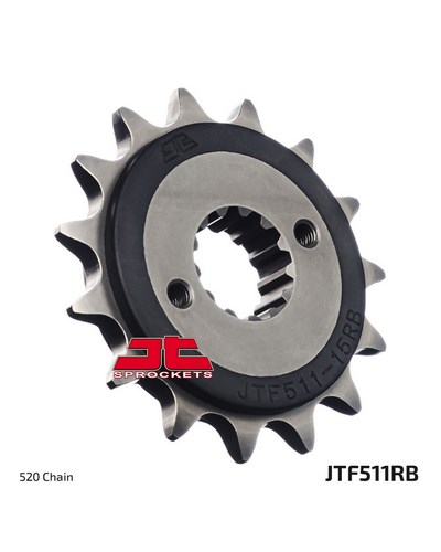 Pignon Moto JT Pignon JTF511.15RB (Avec caoutchouc)