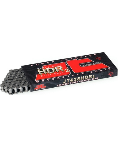Chaine Moto JT SPROCKETS Chaine 428 JT-HDR-SL 116 maill. Chaine Moto JT SPROCKETS Chaine 428 JT-HDR-SL 116 maill.