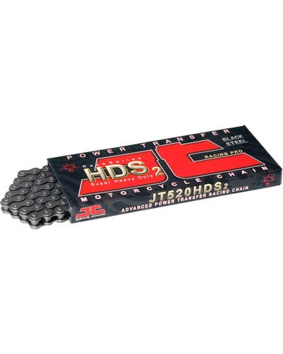 Chaine Moto JT SPROCKETS Chaine 520 JT-HDS-SL 120 maill. Chaine Moto JT SPROCKETS Chaine 520 JT-HDS-SL 120 maill.