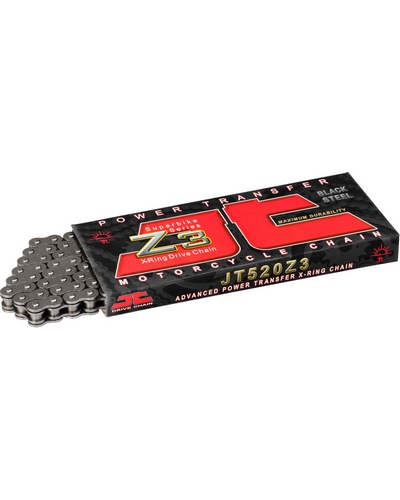 Chaine Moto JT SPROCKETS Chaine 520 JT-Z3-RL 96 maill. Chaine Moto JT SPROCKETS Chaine 520 JT-Z3-RL 96 maill.