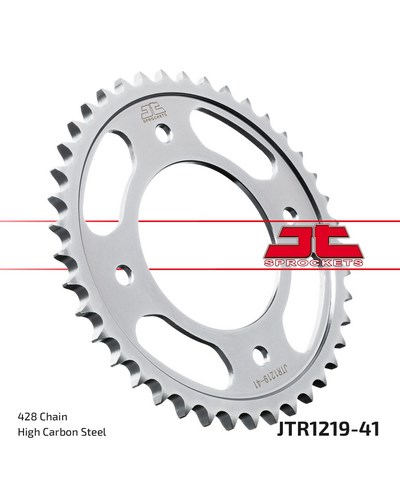 Couronne Moto JT SPROCKETS Couronne acier JTR1219.41 dents. Pas:428 Couronne Moto JT SPROCKETS Couronne acier JTR1219.41 dents. Pas:428