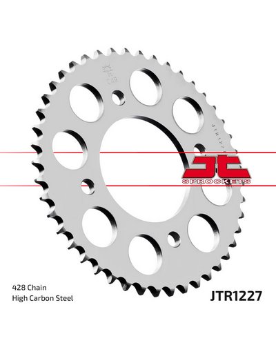 Couronne Moto JT SPROCKETS Couronne acier JTR1227.45