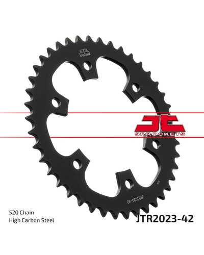 Couronne Moto JT SPROCKETS Couronne acier JTR2023.42 dents. Pas:520