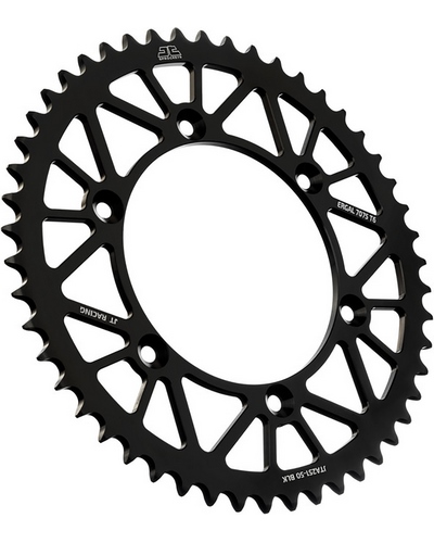 Couronne Moto JT SPROCKETS Couronne alu 7075-T6 Ergal JTA251BLK.48 dents. Pas:520 Noire Couronne Moto JT SPROCKETS Couronne alu 7075-T6 Ergal JTA251BLK.48 dents. Pas:520 Noire