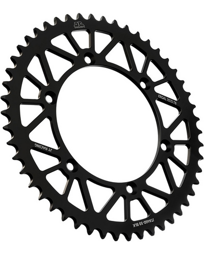 Couronne Moto JT SPROCKETS Couronne alu 7075-T6 Ergal JTA460BLK.47 dents. Pas:520 Noire Couronne Moto JT SPROCKETS Couronne alu 7075-T6 Ergal JTA460BLK.47 dents. Pas:520 Noire