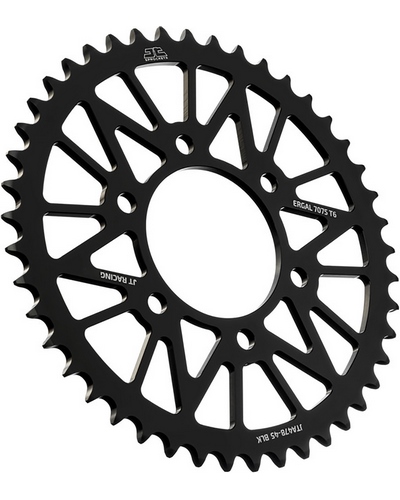 Couronne Moto JT SPROCKETS Couronne alu 7075-T6 Ergal JTA478BLK.41 dents. Pas:520 Noire Couronne Moto JT SPROCKETS Couronne alu 7075-T6 Ergal JTA478BLK.41 dents. Pas:520 Noire