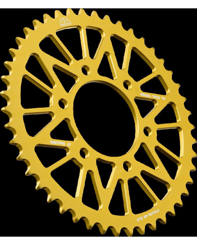 Couronne Moto JT SPROCKETS Couronne alu 7075-T6 Ergal JTA478GLD.46 dents. Pas:520 OR