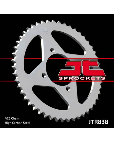 Couronne Moto JT SPROCKETS Couronne JT SPROCKETS 49 dents acier pas 428 type 838