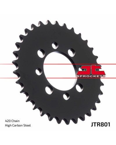 Couronne Moto JT SPROCKETS Couronne JT SPROCKETS acier standard 801 - 420