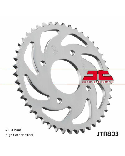 Couronne Moto JT SPROCKETS Couronne JT SPROCKETS acier ultra-light anti-boue anodisé dur 803 - 428