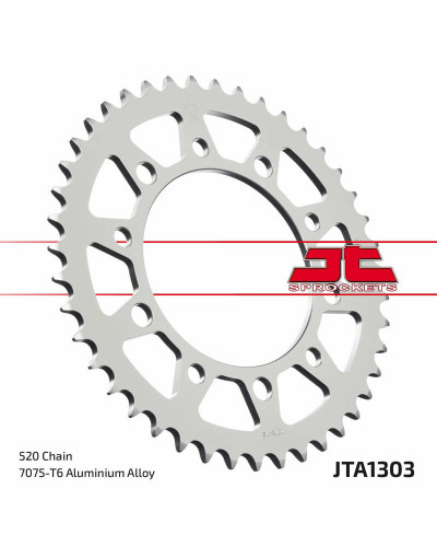 Couronne Moto JT SPROCKETS Couronne JT SPROCKETS aluminium ultra-light 1303 - 520