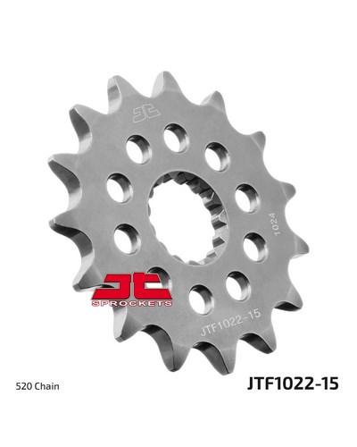 Pignon Moto JT SPROCKETS Pignon acier:JTF1022.15dents Pas:520