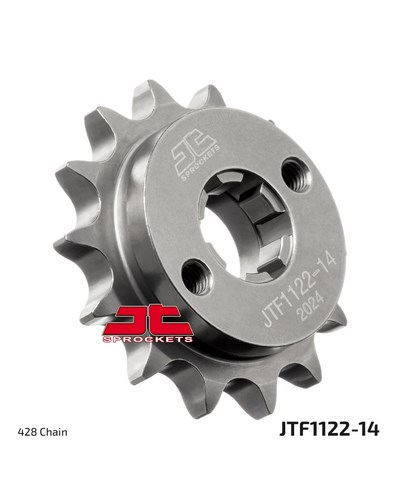 Pignon Moto JT SPROCKETS Pignon acier:JTF1122.15dents Pas:428