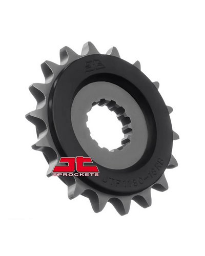 Pignon Moto JT SPROCKETS Pignon acier:JTF1180RB.18dents Pas:530 (Avec caoutchouc) Pignon Moto JT SPROCKETS Pignon acier:JTF1180RB.18dents Pas:530 (Avec caoutchouc)