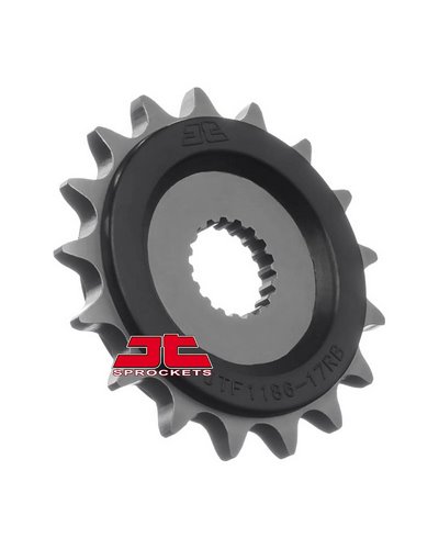 Pignon Moto JT SPROCKETS Pignon acier:JTF1186RB.17dents Pas:525 (Avec caoutchouc) Pignon Moto JT SPROCKETS Pignon acier:JTF1186RB.17dents Pas:525 (Avec caoutchouc)