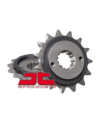 Pignon Moto JT SPROCKETS Pignon acier:JTF1307RB.15dents Pas:520 (Avec caoutchouc) Pignon Moto JT SPROCKETS Pignon acier:JTF1307RB.15dents Pas:520 (Avec caoutchouc)