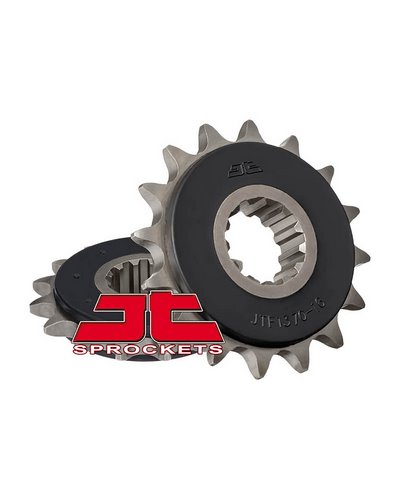 Pignon Moto JT SPROCKETS Pignon acier:JTF1370RB.15dents Pas:525 (Avec caoutchouc) Pignon Moto JT SPROCKETS Pignon acier:JTF1370RB.15dents Pas:525 (Avec caoutchouc)