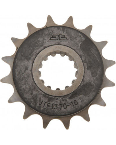 Pignon Moto JT SPROCKETS Pignon acier:JTF1370RB.16dents Pas:525 (Avec caoutchouc) Pignon Moto JT SPROCKETS Pignon acier:JTF1370RB.16dents Pas:525 (Avec caoutchouc)