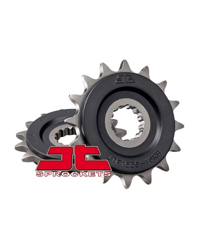 Pignon Moto JT SPROCKETS Pignon acier:JTF1536.16RBdents Pas:520 (Avec caoutchouc)