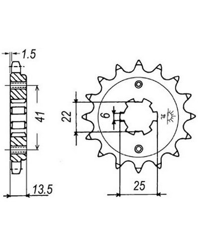 Pignon Moto JT SPROCKETS Pignon acier:JTF293.15dents Pas:525 Pignon Moto JT SPROCKETS Pignon acier:JTF293.15dents Pas:525