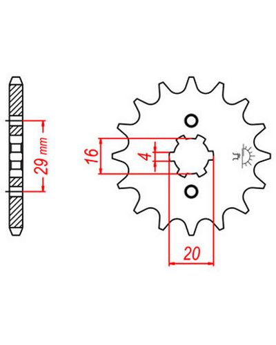Pignon Moto JT SPROCKETS Pignon acier:JTF422.12dents Pas:520 Pignon Moto JT SPROCKETS Pignon acier:JTF422.12dents Pas:520