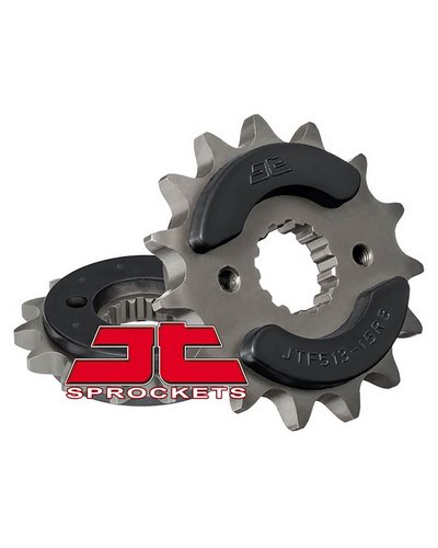 Pignon Moto JT SPROCKETS Pignon acier:JTF513RB.17dents Pas:530 (Avec caoutchouc) Pignon Moto JT SPROCKETS Pignon acier:JTF513RB.17dents Pas:530 (Avec caoutchouc)