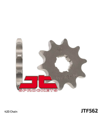 Pignon Moto JT SPROCKETS Pignon JT SPROCKETS 10 dents acier pas 420 type 562