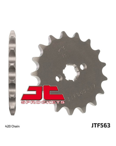 Pignon Moto JT SPROCKETS Pignon JT SPROCKETS 11 dents acier pas 420 type 563