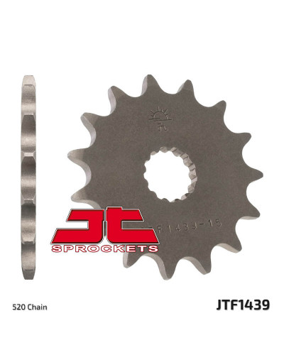 Pignon Moto JT SPROCKETS Pignon JT SPROCKETS 11 dents acier pas 520 type 1439 Suzuki