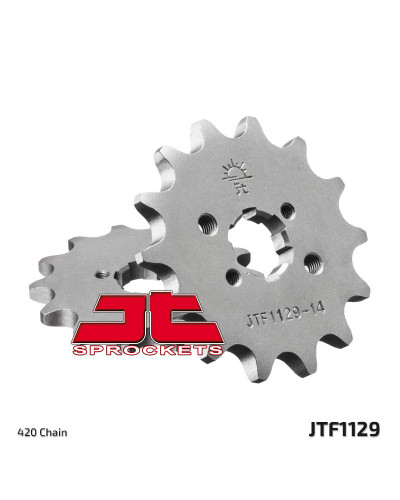 Pignon Moto JT SPROCKETS Pignon JT SPROCKETS 12 dents acier pas 420 type 1129