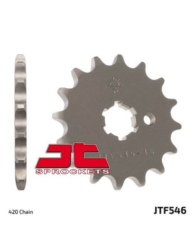 Pignon Moto JT SPROCKETS Pignon JT SPROCKETS 12 dents acier pas 420 type 546