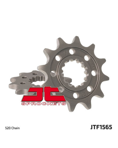 Pignon Moto JT SPROCKETS Pignon JT SPROCKETS 12 dents acier pas 520 type 1565