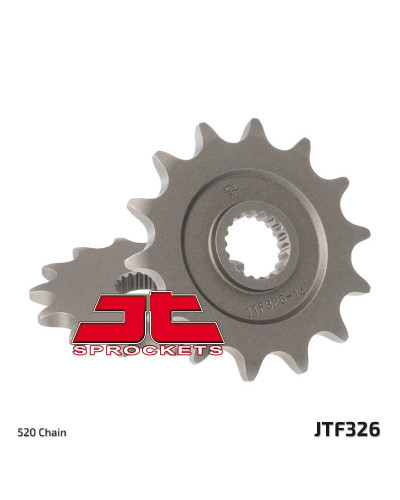 Pignon Moto JT SPROCKETS Pignon JT SPROCKETS 12 dents acier pas 520 type 326 Honda CR125R