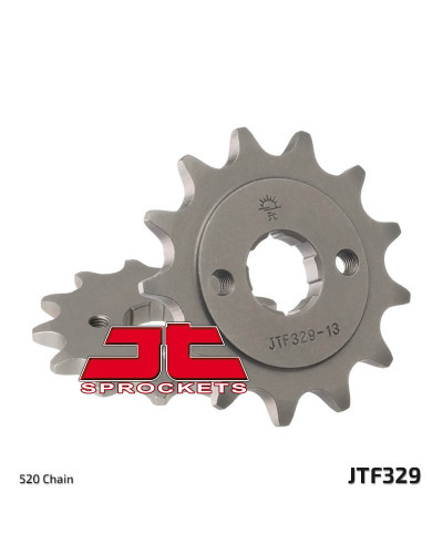 Pignon Moto JT SPROCKETS Pignon JT SPROCKETS 12 dents acier pas 520 type 329 Honda CA125 Rebel