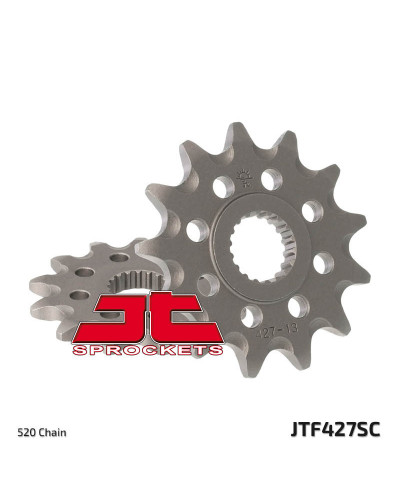 Pignon Moto JT SPROCKETS Pignon JT SPROCKETS 12 dents acier pas 520 type 427 Suzuki