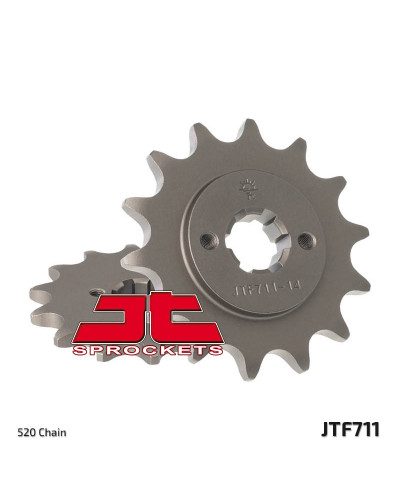 Pignon Moto JT SPROCKETS Pignon JT SPROCKETS 12 dents acier pas 520 type 711 Cagiva Mito 125 EV