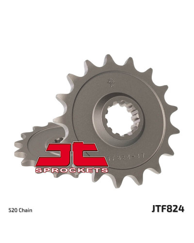 Pignon Moto JT SPROCKETS Pignon JT SPROCKETS 12 dents acier pas 520 type 824 Husqvarna