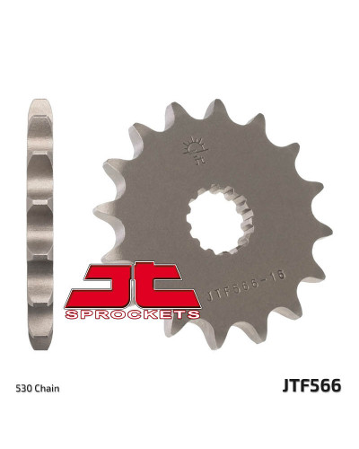 Pignon Moto JT SPROCKETS Pignon JT SPROCKETS 12 dents acier pas 530 type 566