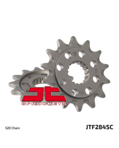 Pignon Moto JT SPROCKETS Pignon JT SPROCKETS 13 dents acier anti-boue pas 520 type 284SC