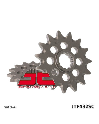 Pignon Moto JT SPROCKETS Pignon JT SPROCKETS 13 dents acier anti-boue pas 520 type 432 Suzuki RM250