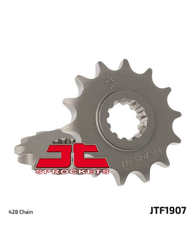 Pignon Moto JT SPROCKETS Pignon JT SPROCKETS 13 dents acier pas 428 type 1907