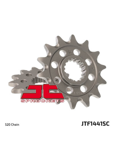 Pignon Moto JT SPROCKETS Pignon JT SPROCKETS 13 dents acier pas 520 type 1441SC Suzuki